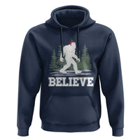 Bigfoot Christmas Hoodie Funny Sasquatch Believe Lovers Gifts