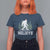 Bigfoot Christmas T Shirt For Women Funny Sasquatch Believe Lovers Gifts - Wonder Print Shop