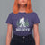 Bigfoot Christmas T Shirt For Women Funny Sasquatch Believe Lovers Gifts - Wonder Print Shop