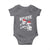 Alien And Bigfoot Christmas Baby Onesie