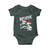 Alien And Bigfoot Christmas Baby Onesie