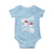 Alien And Bigfoot Christmas Baby Onesie