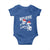 Alien And Bigfoot Christmas Baby Onesie