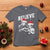 Alien And Bigfoot Christmas T Shirt - Wonder Print Shop