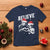 Alien And Bigfoot Christmas T Shirt - Wonder Print Shop