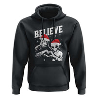 Alien And Bigfoot Christmas Hoodie