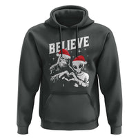 Alien And Bigfoot Christmas Hoodie