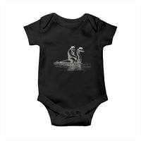 Bigfoot Christmas Baby Onesie Funny Hilarious Loch Ness Monster Really Sasquatch Lovers