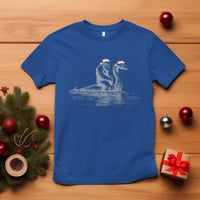 Bigfoot Christmas T Shirt Funny Hilarious Loch Ness Monster Really Sasquatch Lovers - Wonder Print Shop
