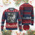 Funny Graphic Bigfoot Selfie with UFOs Weird Ugly Christmas Sweater - Wonder Print Shop