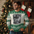 Funny Graphic Bigfoot Selfie with UFOs Weird Ugly Christmas Sweater - Wonder Print Shop