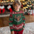Bigfoot Ugly Christmas Sweater Winter Yeti Sasquatch Loves Xmas Tree Lights - Wonder Print Shop