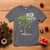 Hawaiian Christmas T Shirt Deck The Palms Christmas Palm Tree Beach Family Vacation - Wonder Print Shop
