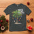 Hawaiian Christmas T Shirt Deck The Palms Christmas Palm Tree Beach Family Vacation - Wonder Print Shop