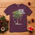 Hawaiian Christmas T Shirt Deck The Palms Christmas Palm Tree Beach Family Vacation - Wonder Print Shop