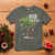 Hawaiian Christmas T Shirt Deck The Palms Christmas Palm Tree Beach Family Vacation - Wonder Print Shop