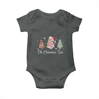 Funny Oh Christmas Tree Cakes Baby Onesie