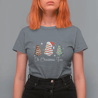 Oh Christmas Tree Cakes T Shirt For Women - Wonder Print Shop