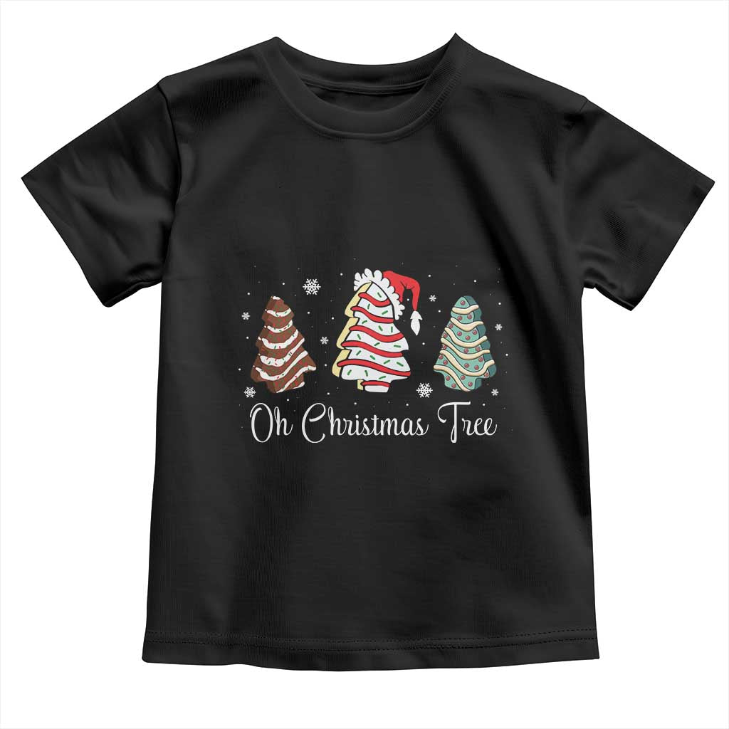 Funny Oh Christmas Tree Cakes Toddler T Shirt