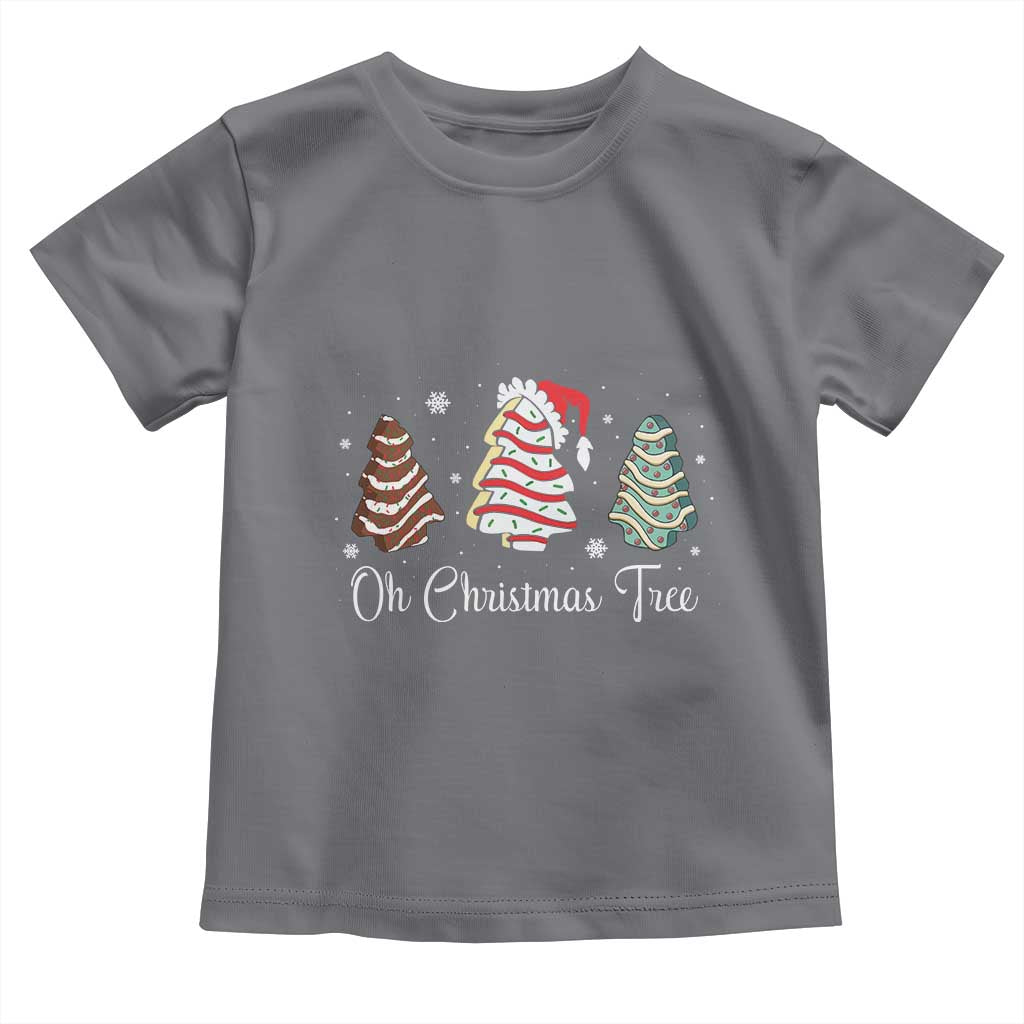 Funny Oh Christmas Tree Cakes Toddler T Shirt