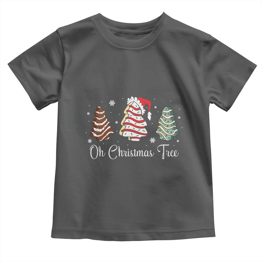Funny Oh Christmas Tree Cakes Toddler T Shirt