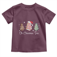 Funny Oh Christmas Tree Cakes Toddler T Shirt