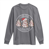 Farm Fresh Christmas Tree Long Sleeve Shirt Tree Cake Holiday Baking Crew