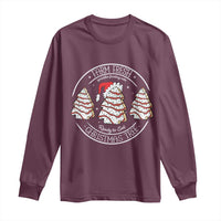 Farm Fresh Christmas Tree Long Sleeve Shirt Tree Cake Holiday Baking Crew