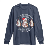 Farm Fresh Christmas Tree Long Sleeve Shirt Tree Cake Holiday Baking Crew