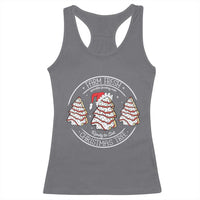 Farm Fresh Christmas Tree Racerback Tank Top Tree Cake Holiday Baking Crew