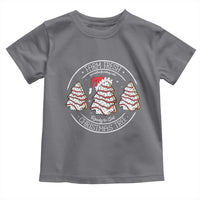 Farm Fresh Christmas Tree Toddler T Shirt Tree Cake Holiday Baking Crew