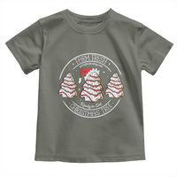 Farm Fresh Christmas Tree Toddler T Shirt Tree Cake Holiday Baking Crew