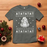 Bigfoot Santa Claus T Shirt Funny Ugly Xmas Sasquatch Lovers - Wonder Print Shop