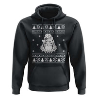 Bigfoot Santa Claus Hoodie Funny Ugly Xmas Sasquatch Lovers