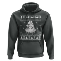 Bigfoot Santa Claus Hoodie Funny Ugly Xmas Sasquatch Lovers