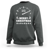 Merry Christmas Shitter's Full Sweatshirt Funny Ugly Christmas Sweater - Wonder Print Shop