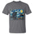 Godzilla Versus Moo Deng T Shirt Vintage Van Gogh Starry Night - Wonder Print Shop