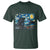Godzilla Versus Moo Deng T Shirt Vintage Van Gogh Starry Night - Wonder Print Shop