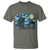 Godzilla Versus Moo Deng T Shirt Vintage Van Gogh Starry Night - Wonder Print Shop