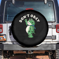 Portland Frog Spare Tire Cover Don't Obey Inflatable Costume Protest - Wonder Print Shop
