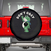 Portland Frog Spare Tire Cover Don't Obey Inflatable Costume Protest - Wonder Print Shop