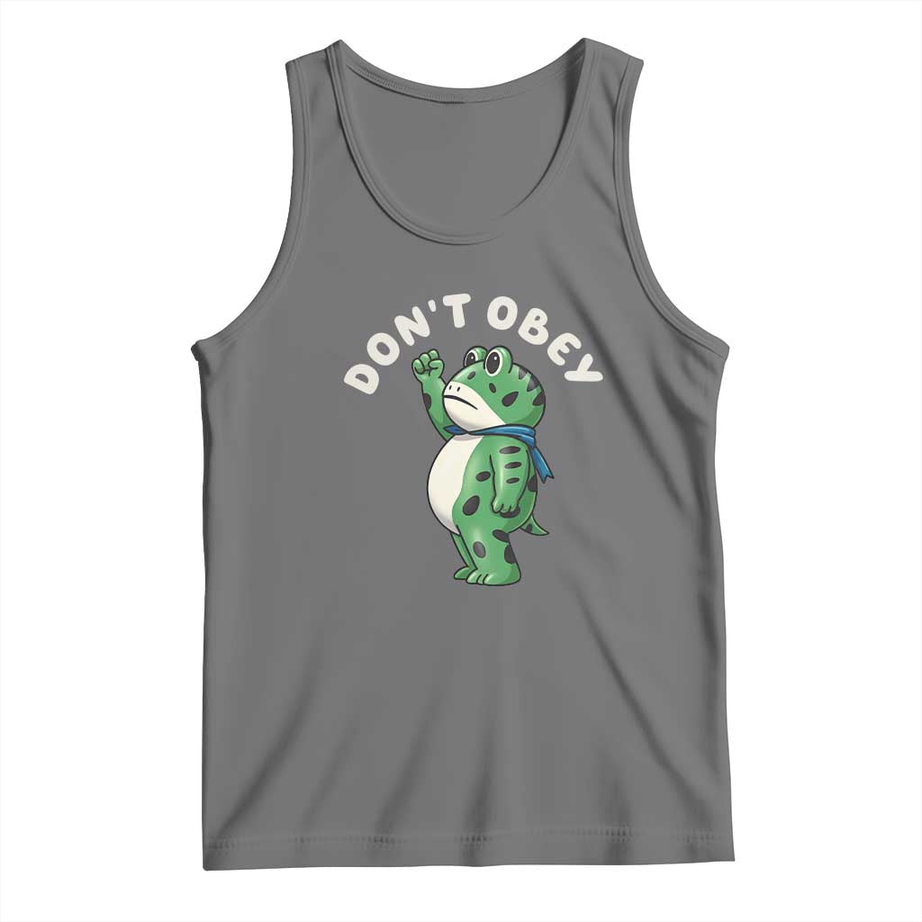 Portland Frog Tank Top Don't Obey Inflatable Costume Protest - Wonder Print Shop