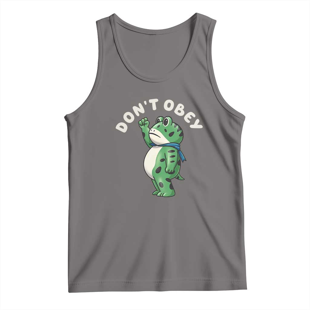 Portland Frog Tank Top Don't Obey Inflatable Costume Protest - Wonder Print Shop