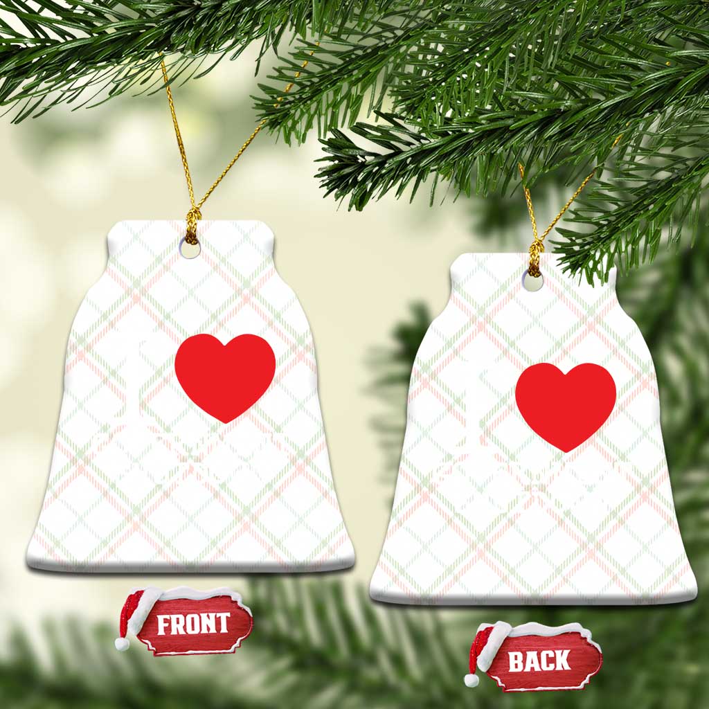 I Love Government Shutdown Ceramic Ornament Libertarian Anarchist - Wonder Print Shop