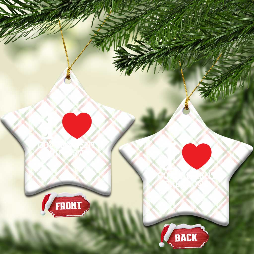 I Love Government Shutdown Ceramic Ornament Libertarian Anarchist - Wonder Print Shop