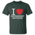 I Love Government Shutdown T Shirt Libertarian Anarchist - Wonder Print Shop