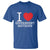 I Love Government Shutdown T Shirt Libertarian Anarchist - Wonder Print Shop