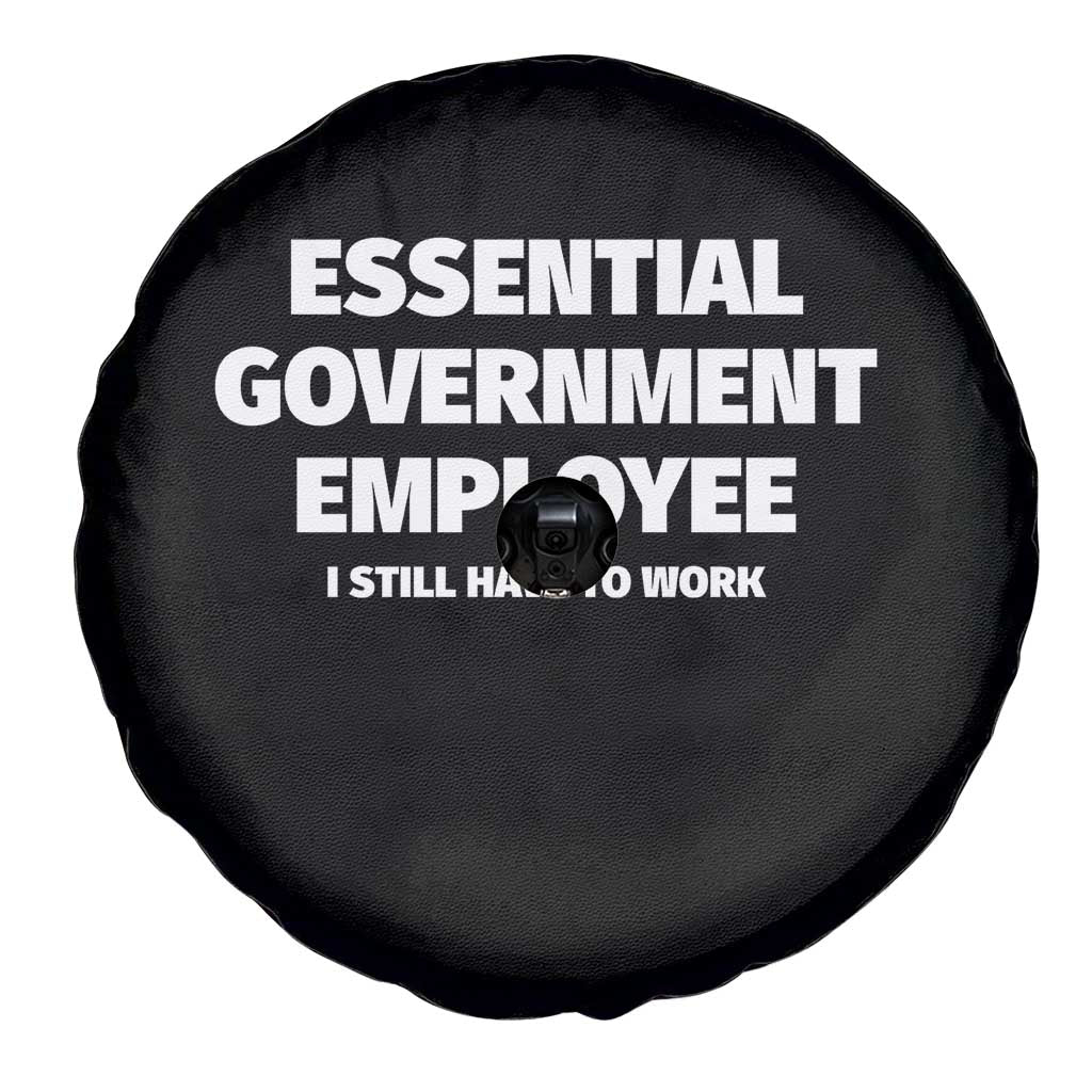 Essential Government Employee Spare Tire Cover Government Shutdown - Wonder Print Shop