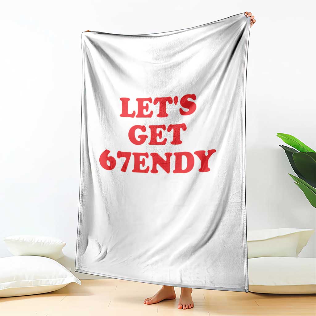 Let's Get Sendy 67 Throw Blanket Funny 6 7 Six Seven 6 7endy Meme - Wonder Print Shop