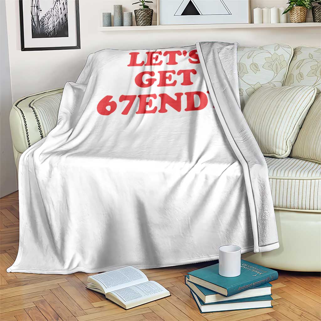 Let's Get Sendy 67 Throw Blanket Funny 6 7 Six Seven 6 7endy Meme - Wonder Print Shop
